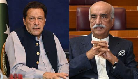 khurshid shah assures  ppps role  pti founder ready  talks