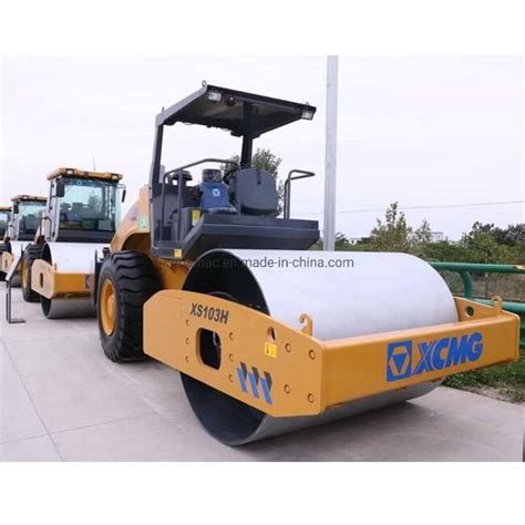 10 Ton Single Drum Vibratory Road Roller Xs103h With Full Hydraulic