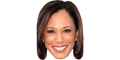 Kamala Harris (Smile) Celebrity Mask - Celebrity Cutouts