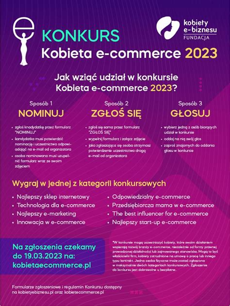 Kobieta E Commerce Konkurs Kobieta E Commerce 2023