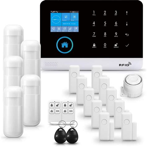 Pgst Alarme Syst Me Wifi Gsm Compatible Google Home Et Alexa Kit