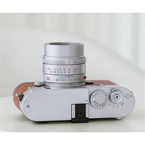 Leica Apo Summicron M 50mm F20 Asph Silver Anodized Finish Leica