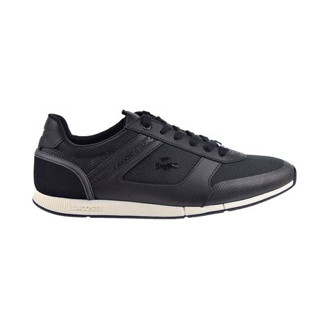 Lacoste Menerva Cma Textile Sport Men S Shoes Black White