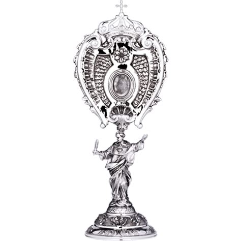 Reliquiario Sanctus In Argento Sollazzo Maranatha Arredi Liturgici