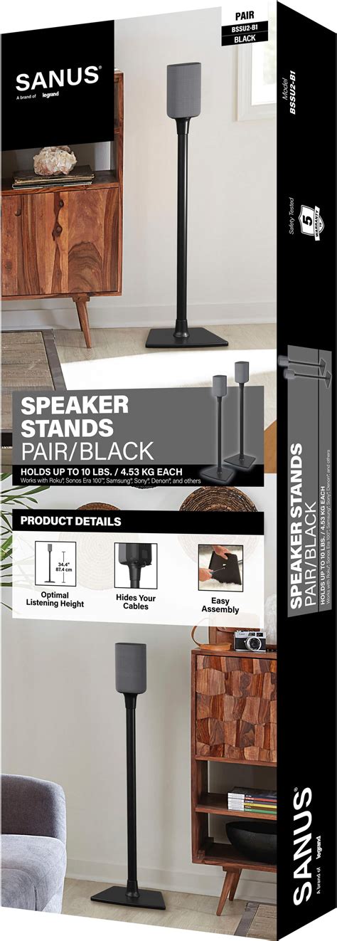 Customer Reviews Sanus Universal Speaker Stands For Speakers Up To