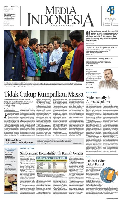 Media Indonesia 8 Desember 2018 By Mediaindonesia Issuu