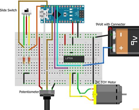 How To Control Dc Motor Using Arduino And L293d Electrorules