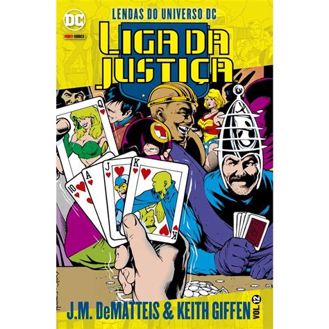 Livro Liga Da Justica Vol 12 Lendas Do Universo DC Submarino