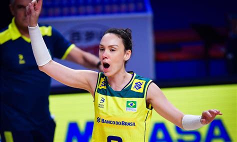 Brasil Vence A Holanda Por A E Mant M Invencibilidade Na Vnl