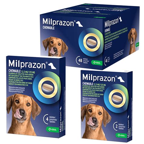 Milprazon Chewable Hund 5 kg 12 5 mg 125 mg Günstig