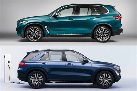 Posh Midsize Suv Comparison 2024 Bmw X5 Vs 2024 Mercedes Benz Gle Class