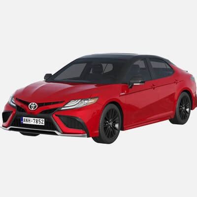 Toyota Camry XSE Hybrid - 3D Model by zifir3d