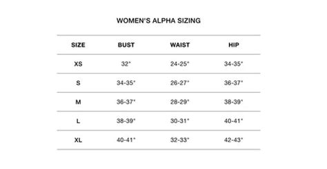 G/FORE Size Chart – Open Court