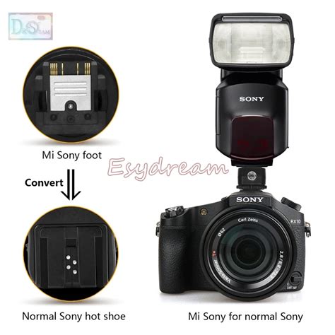 Pixel TF 335 TTL Hot Shoe Adapter For Sony Universal Flash To New Multi Interface Camera A9 A7