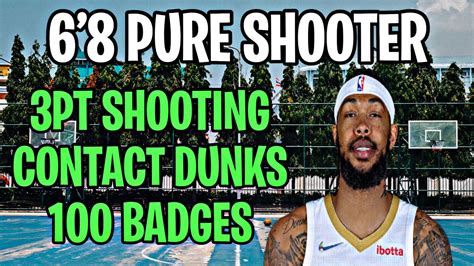 BEST 100 BADGE PURE SHOOTER BUILD 2K22 NEXT GEN FINISHING 3PT