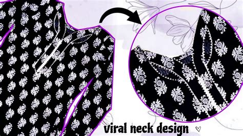 New Cutwork Neck Design With Lace Cutting And Stitching Double Neck