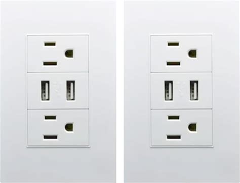 Enchufes Contacto Doble Duplex Con Puertos Carga Usb Recept Culo