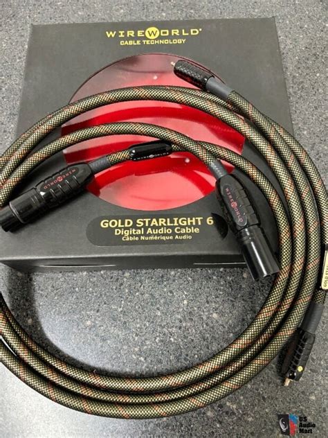 Wireworld Gold Starlight Aes Ebu Digital Cable M Excellent Photo