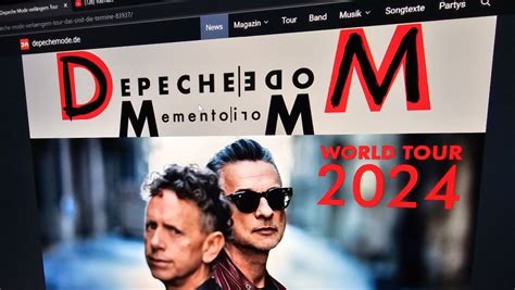 Depeche Mode 2024 Tour Setlist Reba Valera