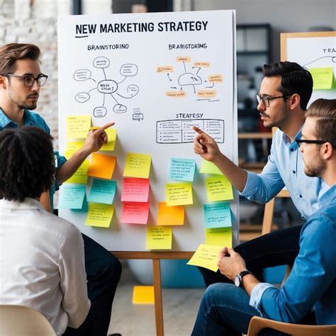 Professional Marketing Strategy Images Highlighting Key Tactics