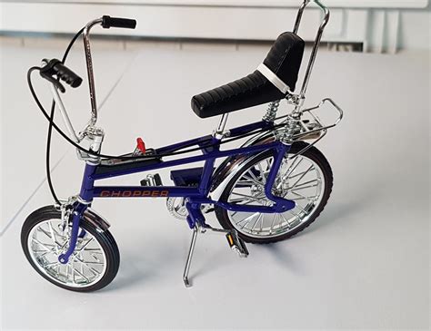 Raleigh Chopper Mk2 Die Cast Model Ultra Violet Chopper 70s