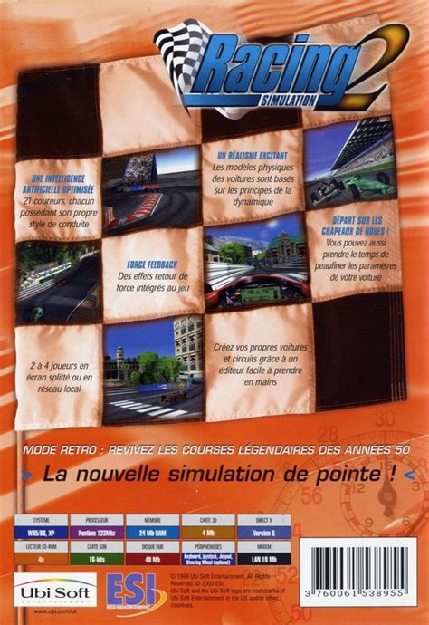 Monaco Grand Prix Racing Simulation 2 1998 Windows Box Cover Art