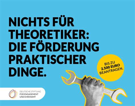 Deutsche Stiftung F R Engagement Und Ehrenamt Dsee Bietet