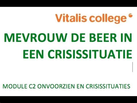 Voorbeelden Van Crisissituaties In De Zorg Een Kritische Blik Op