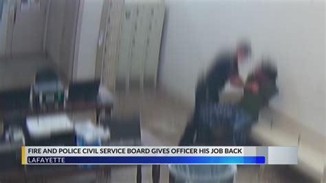 Lpd Officer Fired For Excessive Force Reinstated With Back Pay