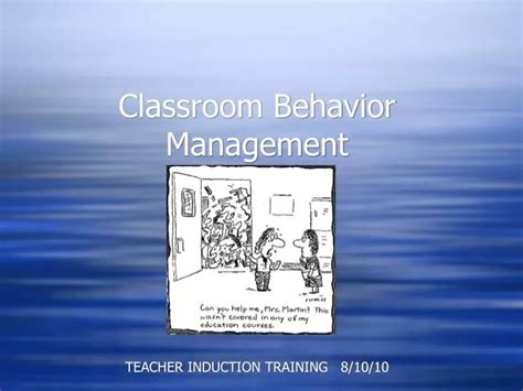 Ppt Classroom Behavior Management Powerpoint Presentation Free