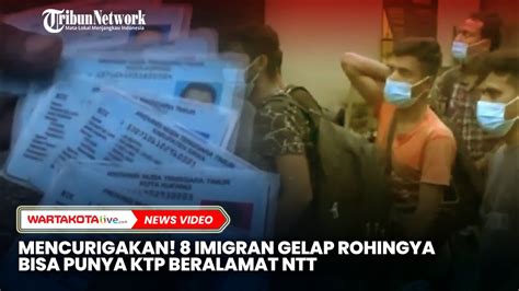 Mencurigakan 8 Imigran Gelap Dari Rohingya Bisa Punya KTP Beralamat Di