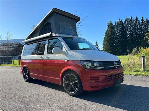 VW T6 California Camper Schlafdach AHK Bicolor Solar Stdhzg