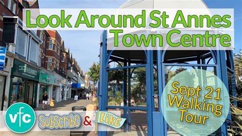 Look Around St Annes Town Centre Youtube