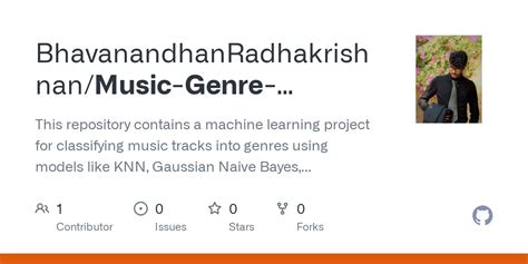 GitHub BhavanandhanRadhakrishnan Music Genre Classification This