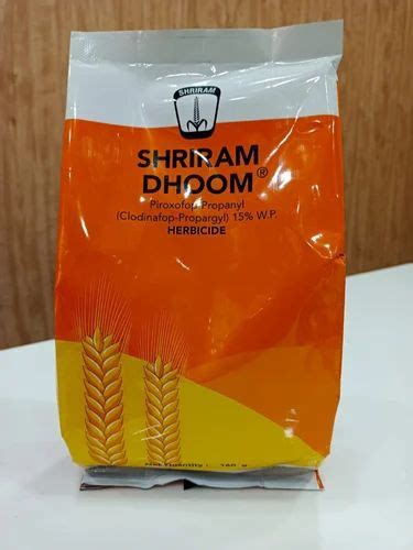 Shriram Dhoom Clodinafop Propargyl 15 WP 160 Gm At Rs 200 Piece