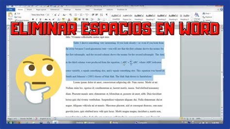 Como ELIMINAR Espacios Al Justificar Un Texto En WORD 2023 Borrar