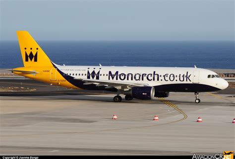 G Ozbx Monarch Airlines Airbus A Aviacioncr Net