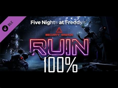 Fnaf Security Breach Ruin Dlc Full Game All Collectibles All