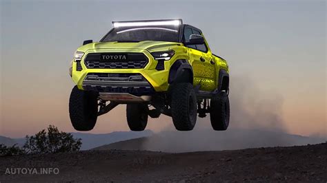 2024 Toyota Tacoma Trd Pro Jumps Out Of Cgi Shadows Just Before Its Official Debut Autoevolution