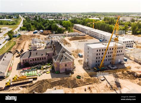 Siauliai Lithuania Th June Aerial View New Military Base