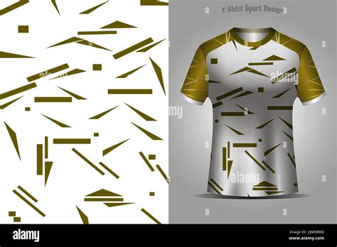 A vector illustration of football jersey template Stock Vector Image ...