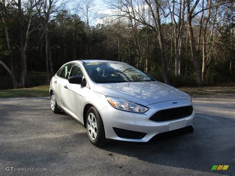 2016 Ingot Silver Ford Focus S Sedan 110839419 GTCarLot Car