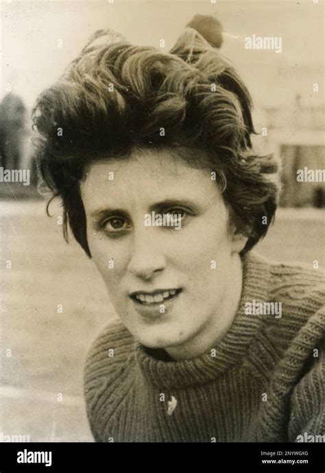 English Sprinter Athlete Dorothy Hyman Uk 1960s Stock Photo Alamy