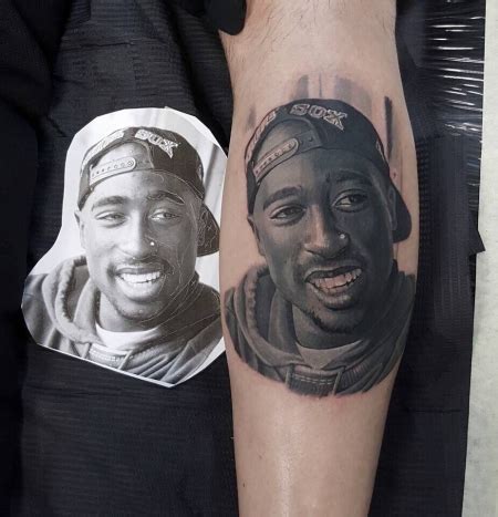 tattoocircle: Tupac Portrait | Tattoos von Tattoo-Bewertung.de