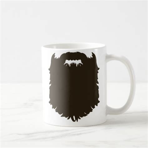 Rugged Manly Beard Coffee Mug Zazzle