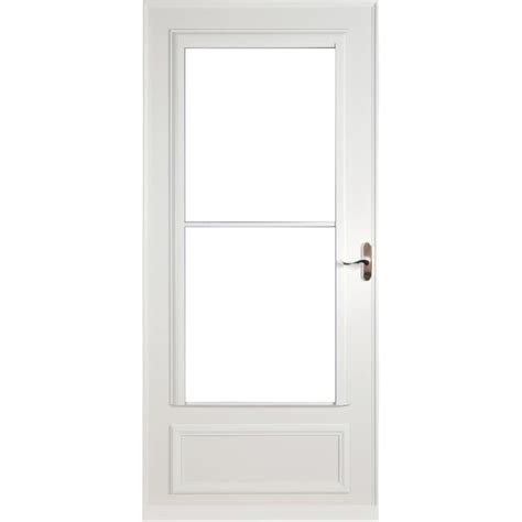 Larson 32 X 81 Lifestyle Screen Away Midview Woodcore Storm Door Home Hardware