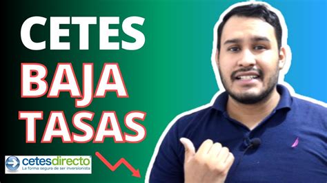 Cetes Baja Sus Tasas Hoy 😱😱📉 Actualización Semanal 101023 Youtube