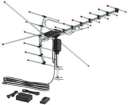 Amazon Outdoor Hd Tv Antenna Rotation Uv Mhz Mhz