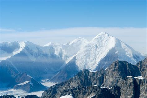 Premium Photo Aerial View Of Glaciers In Denali National Park Alaska