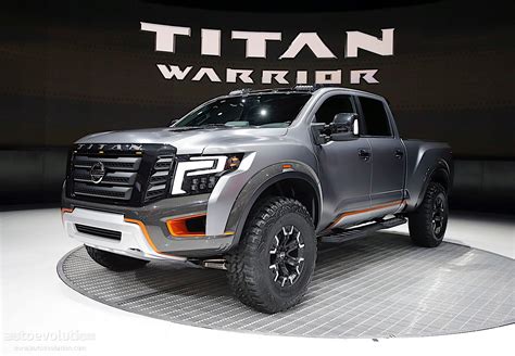 Nissan Titan Warrior Concept Debuts In Detroit With Loads Of Attitude